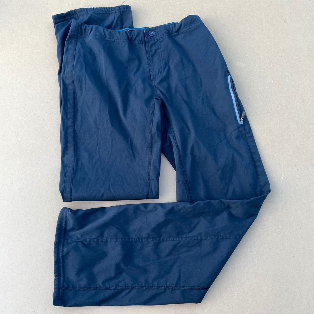 Columbia Hiking Pants Womens 6 Black Outdoor Omni-Shield Water Repellent Stretch